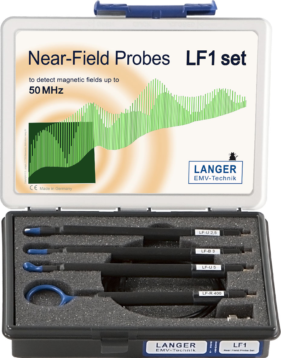 LF1 set, Near-Field Probes 100 kHz up to 50 MHz